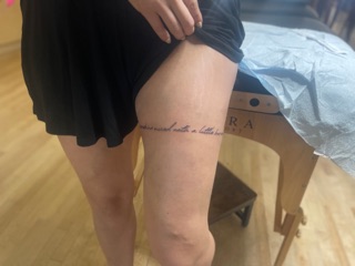 Anchors End Tattoo