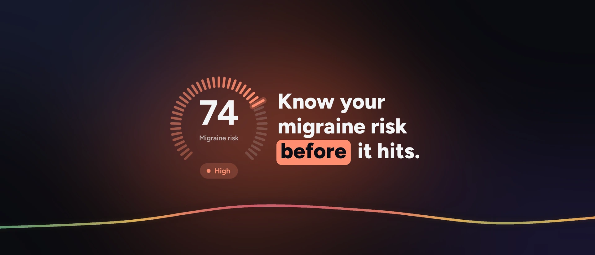 Relief - Migraine Tracker product page header