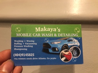 Makaya’s Mobile Car Wash & Detailing