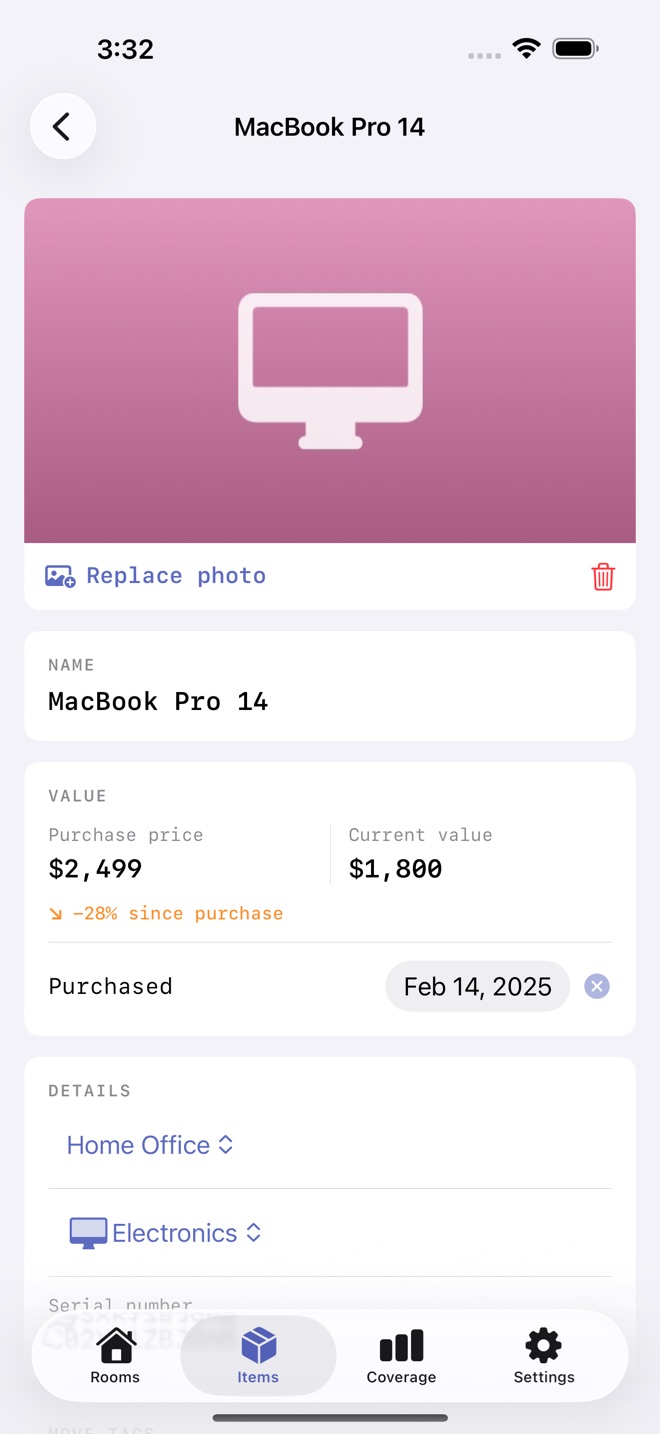 NestStock: Home Inventory screenshot 5