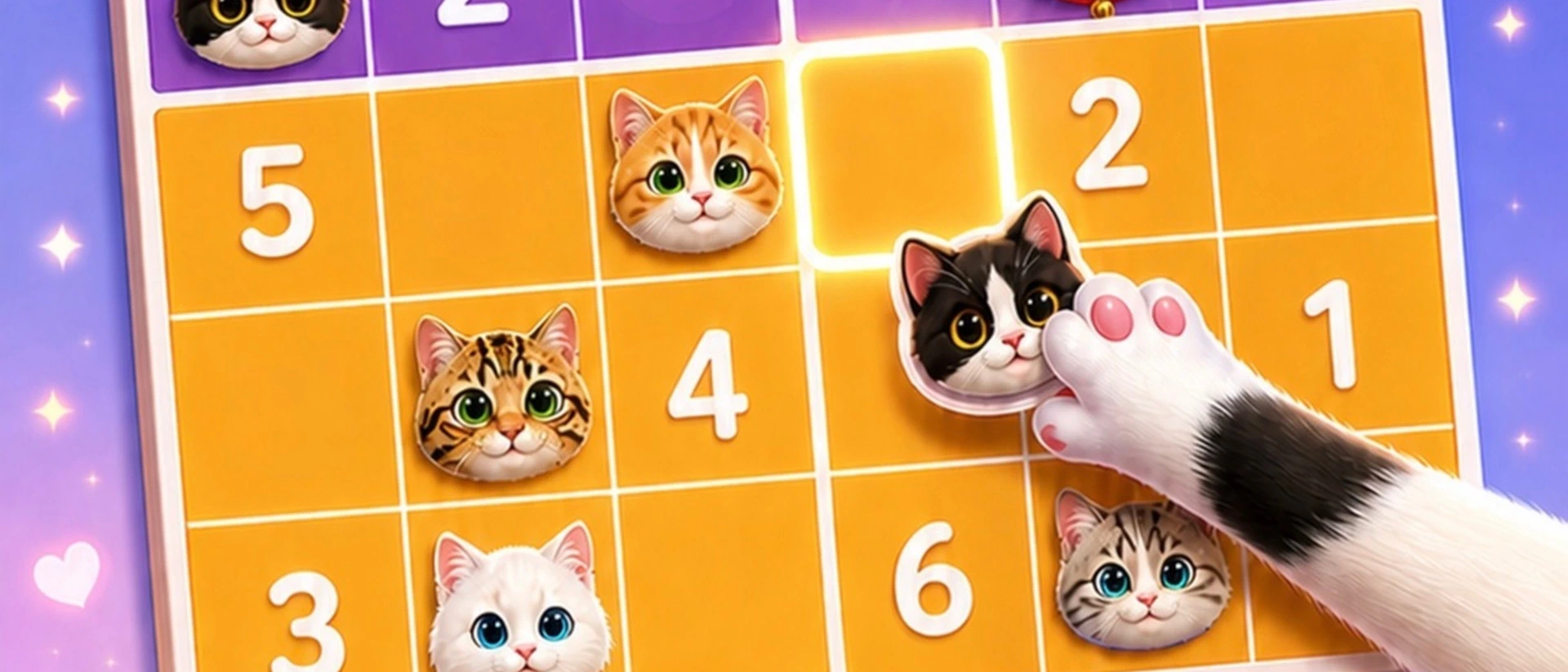 Meow Sudoku: Cat Puzzle product page header