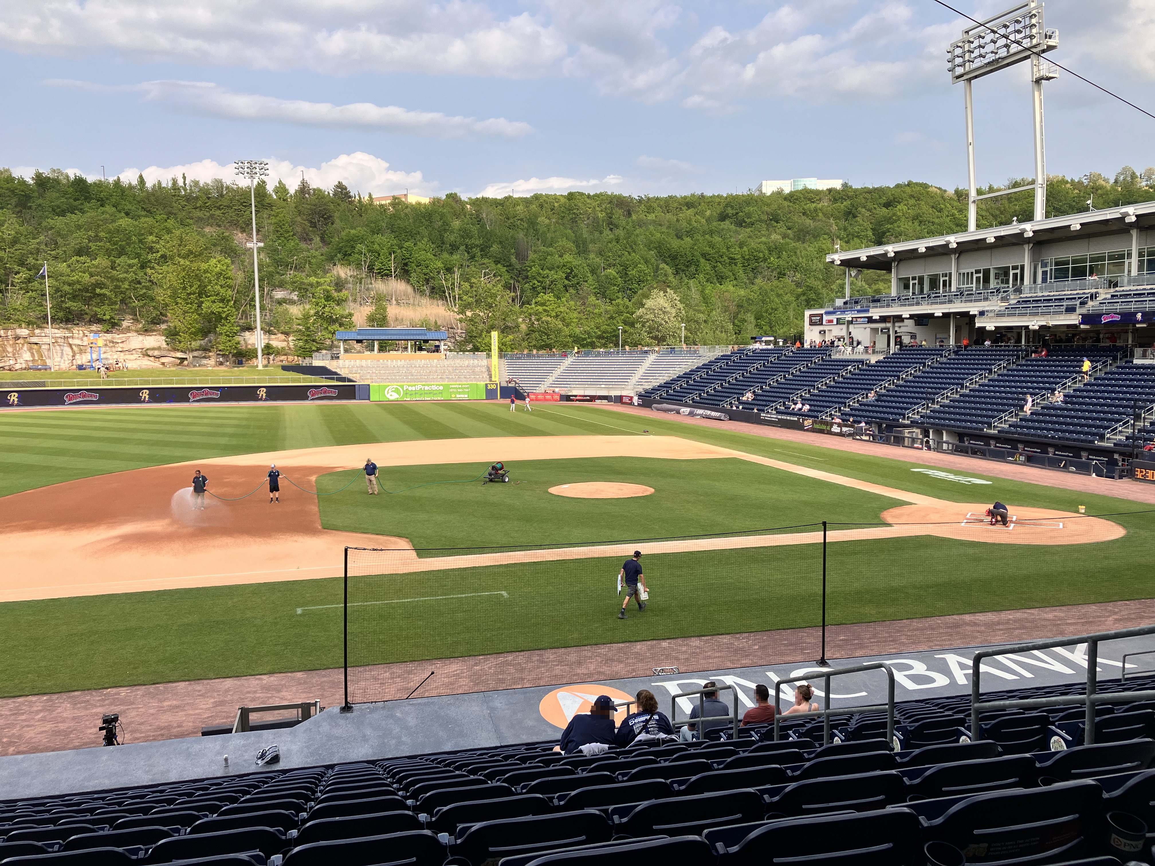 The field before sunset - Picture of PNC Field, Moosic - Tripadvisor