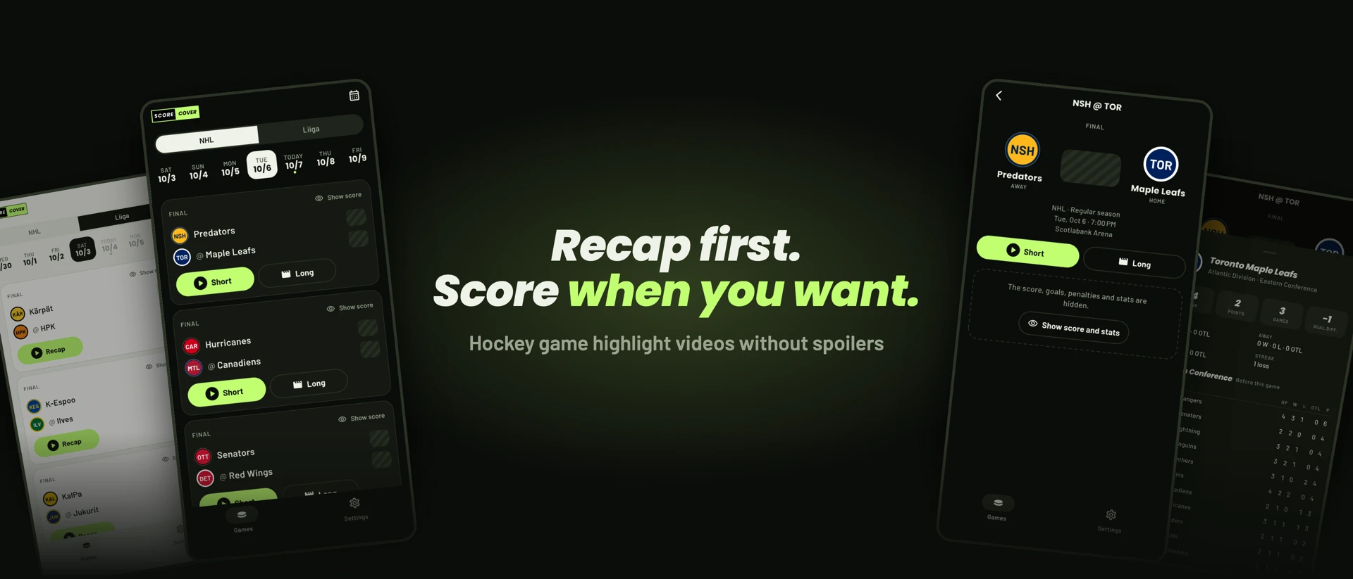 ScoreCover product page header
