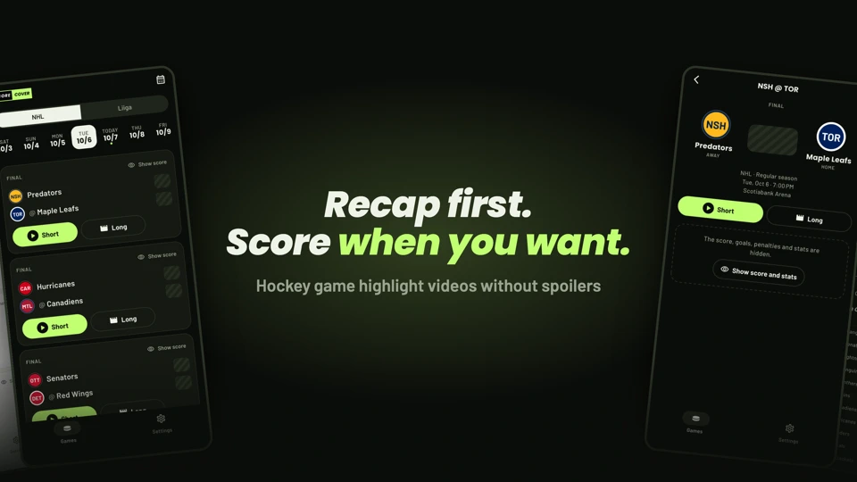ScoreCover App Store product page header