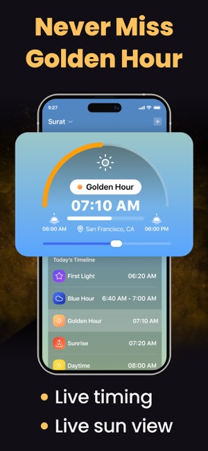 Sunrise, Sunset & Golden Hour screenshot 4