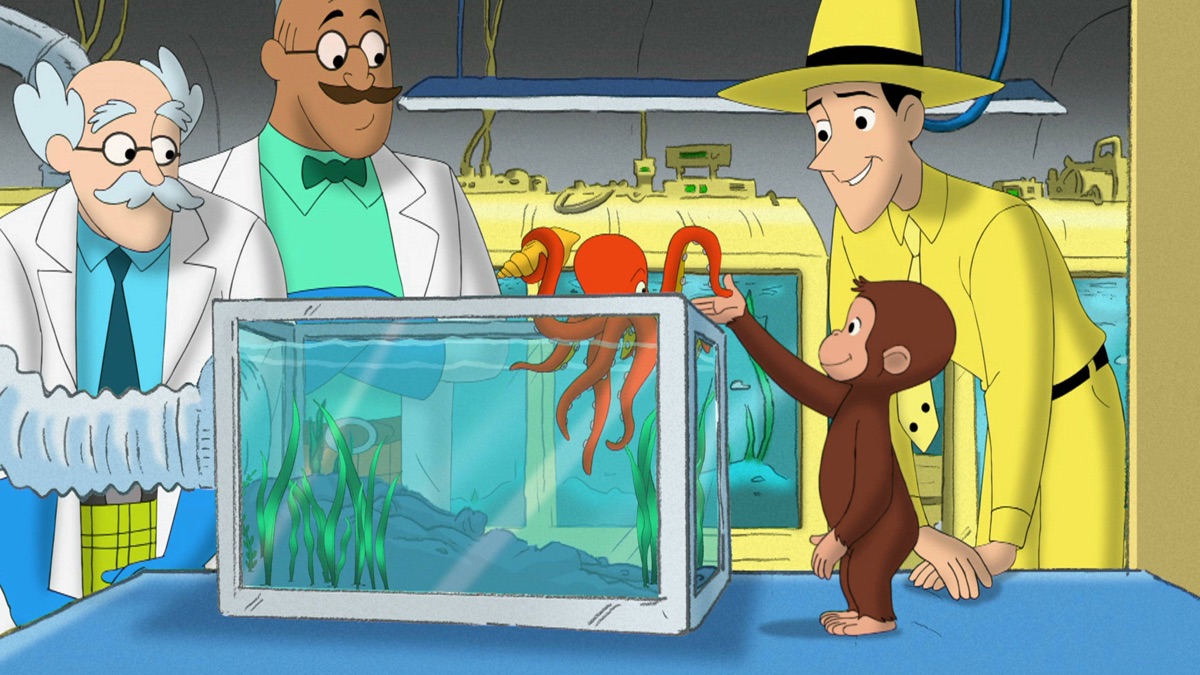 ‎FOUR HANDS, EIGHT ARMS / OIL SAVES THE DAY - Curious George (Season 10 ...