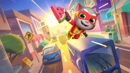 Talking Tom Hero Dash iPhone screenshot 7