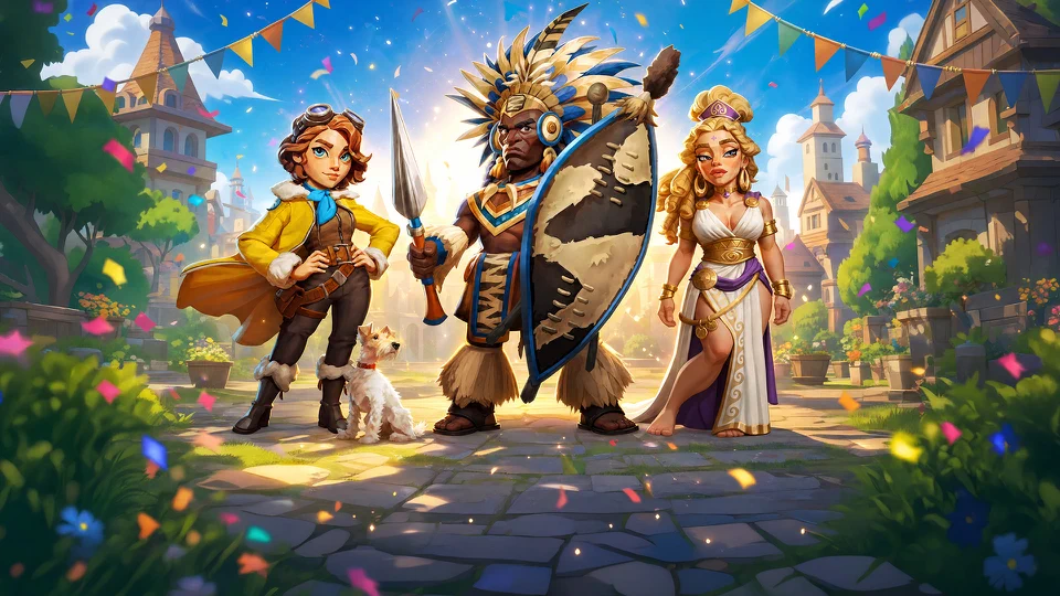 Heroes of History: Epic Empire App Store search result