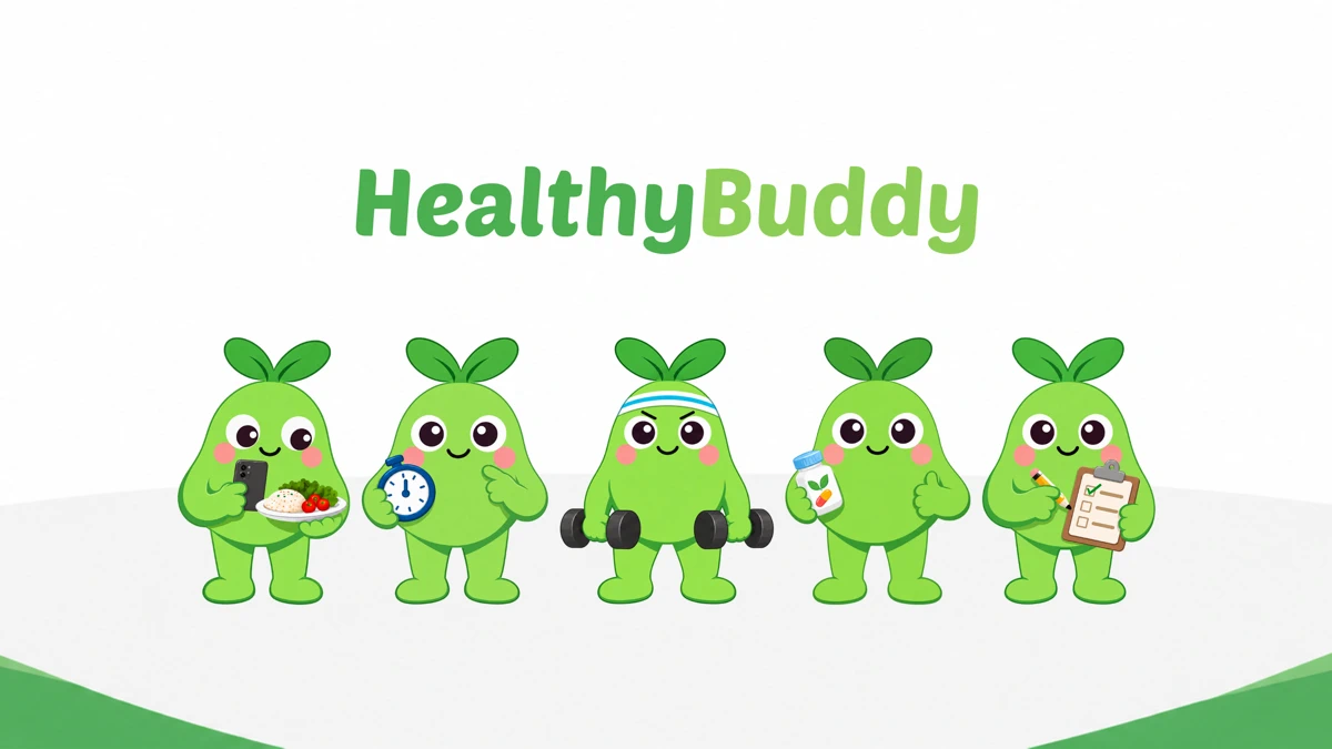 Healthy Buddy: AI Health Coach App Store product page header