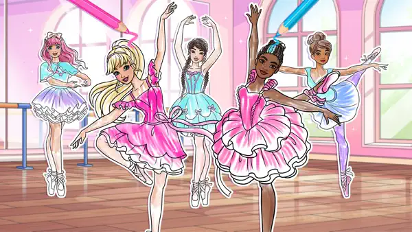 Ballet Studio with Barbie 