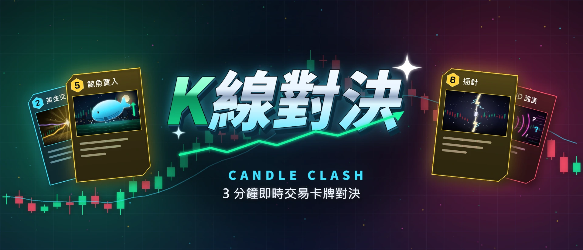 K線對決 Candle Clash product page header