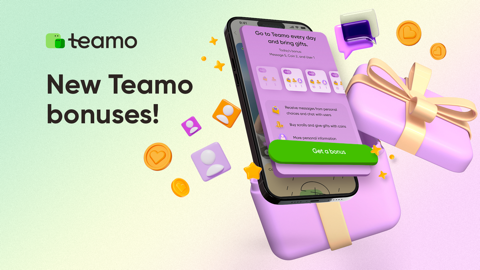 Read more about New Teamo bonuses!