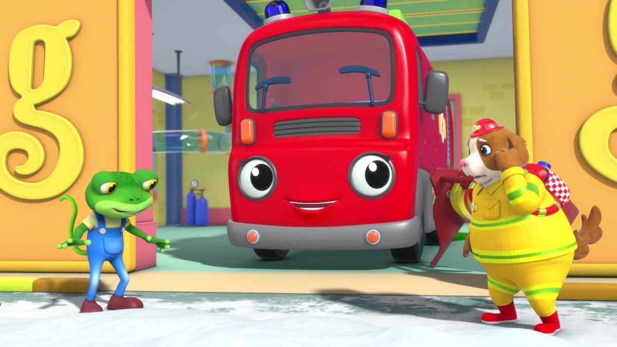 ‎Frozen Firetruck – Gecko's Garage (Season 5, Episode 1) - Apple TV (AU)