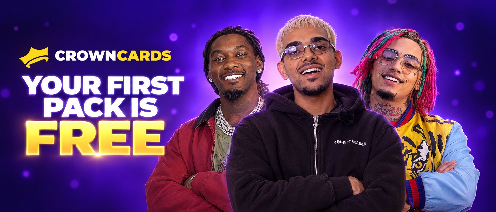 CrownCards - Trading Cards product page header