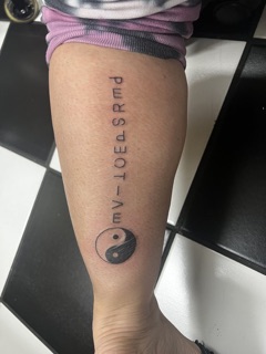 Moth And Moon Tattoo photo 2