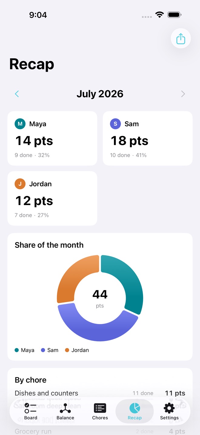 FairShare: Home Chores screenshot 5