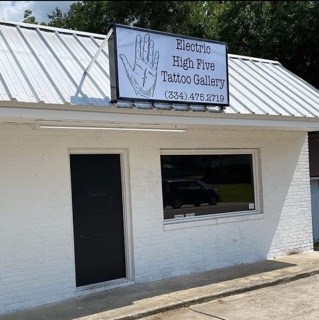Electric High Five Tattoo Gallery tattoo studio in Enterprise