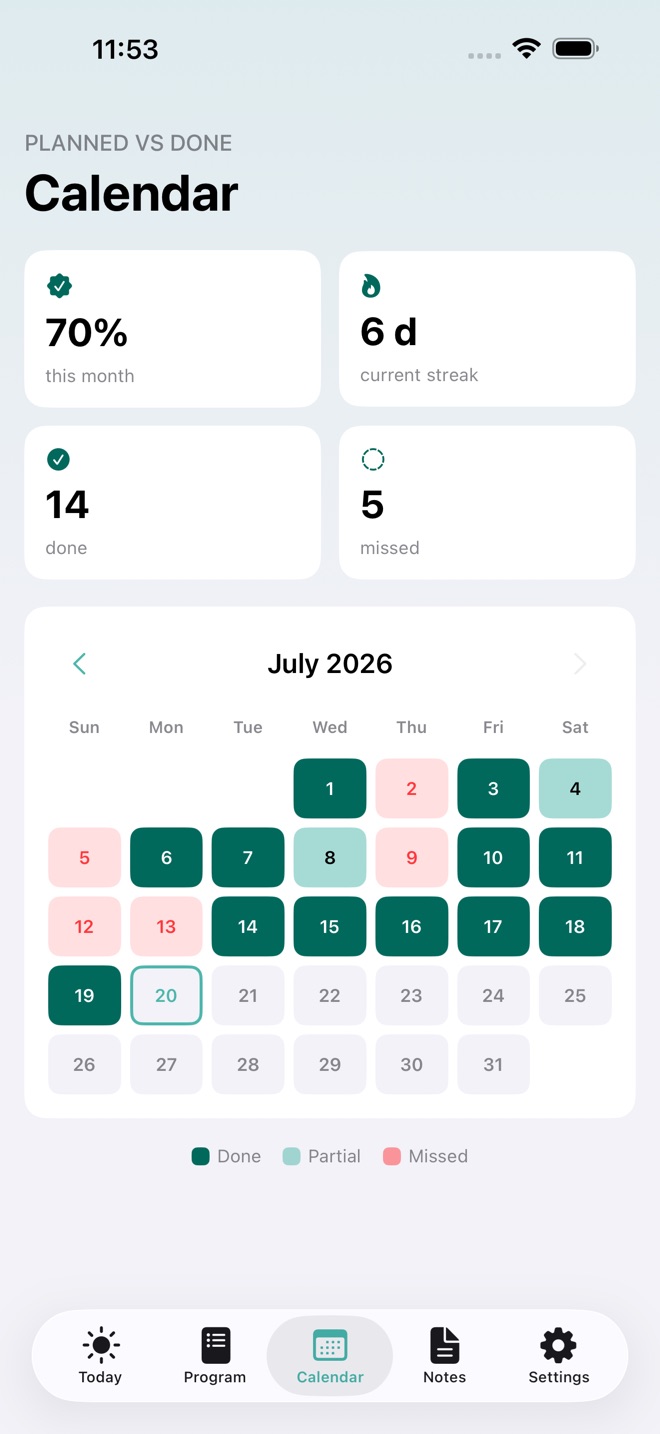 RehabReps: Home Exercises screenshot 3