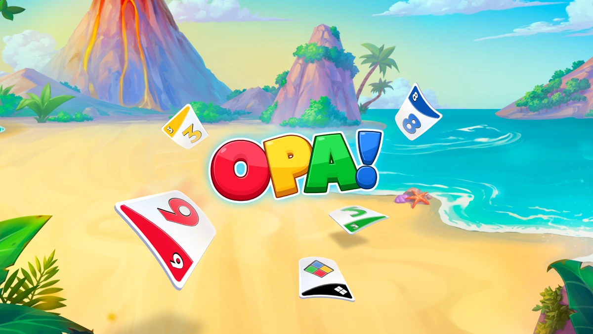 OPA! Family Party Card Game App Store product page header