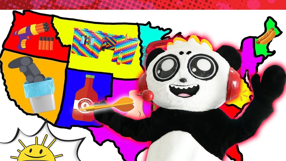 Combo Panda Does Whatever the Dart Lands On! - Ryan's World (Season 9 ...