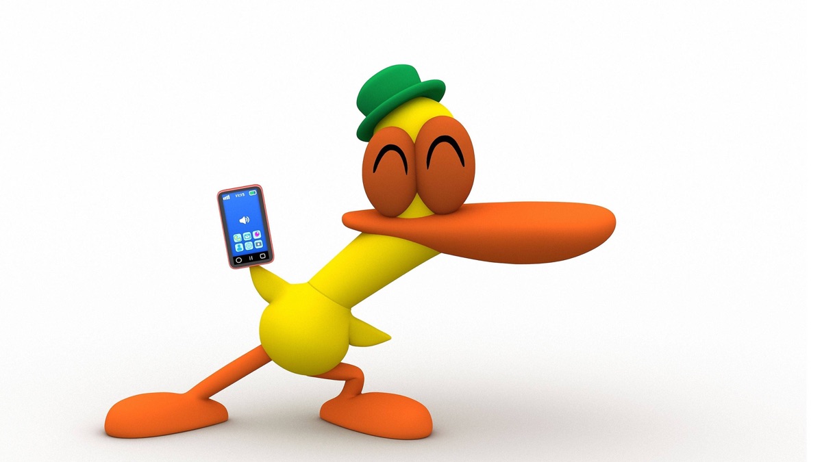 📱 POCOYO em PORTUGUÊS do BRASIL - O celular do Pato [ Nova Temporada ]