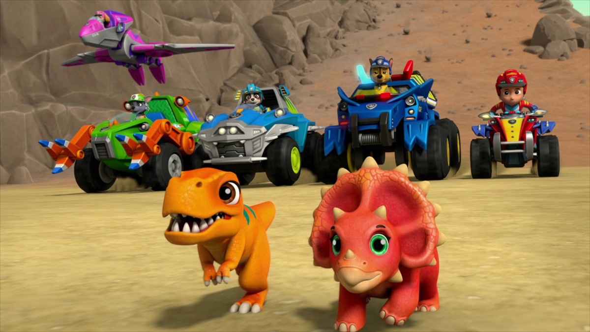 ‎Dino Rescue: Pups Save a Sore Dino – PAW Patrol (Season 7, Episode 111 ...
