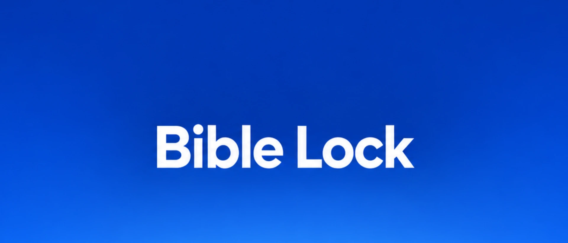 Bible Lock: Put God First product page header