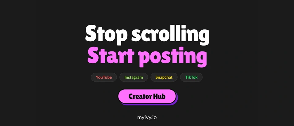 Creator Hub: Post & Grow App Store product page header