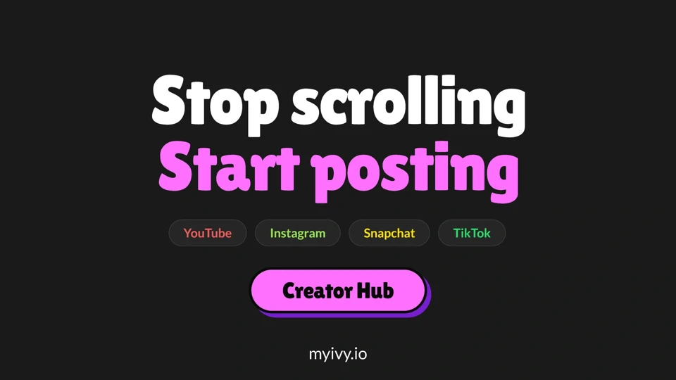 Creator Hub: Post & Grow App Store product page header
