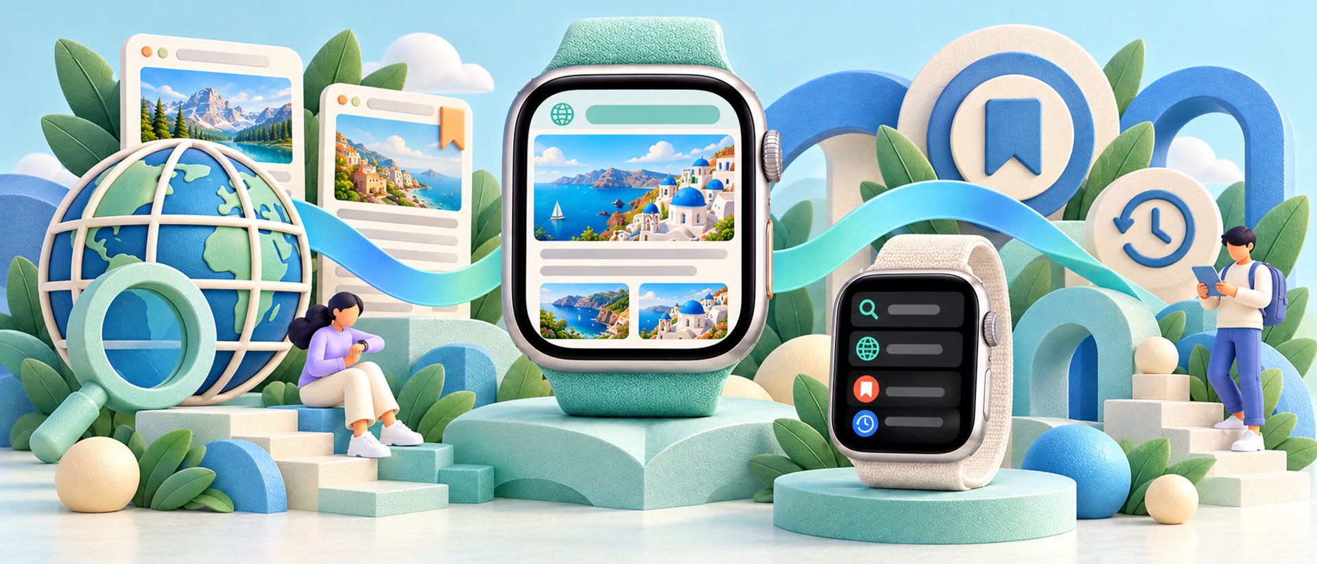 Browser for Watch product page header