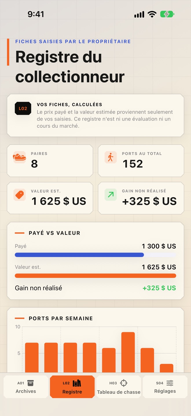 KicksVault : Coffre sneakers capture d’écran 8