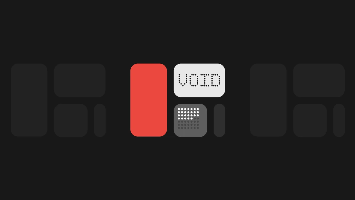 Void Widgets - Retro & Minimal App Store product page header