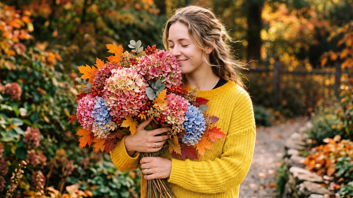 Plantum - AI Plant Identifier search result, In-app event: Vibrant Autumn Blooms
