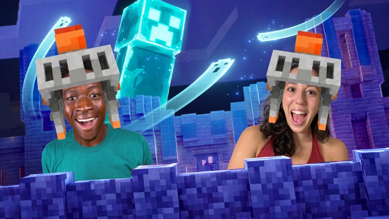 YouTube 活动「New Minecraft Creeper Effect」配图