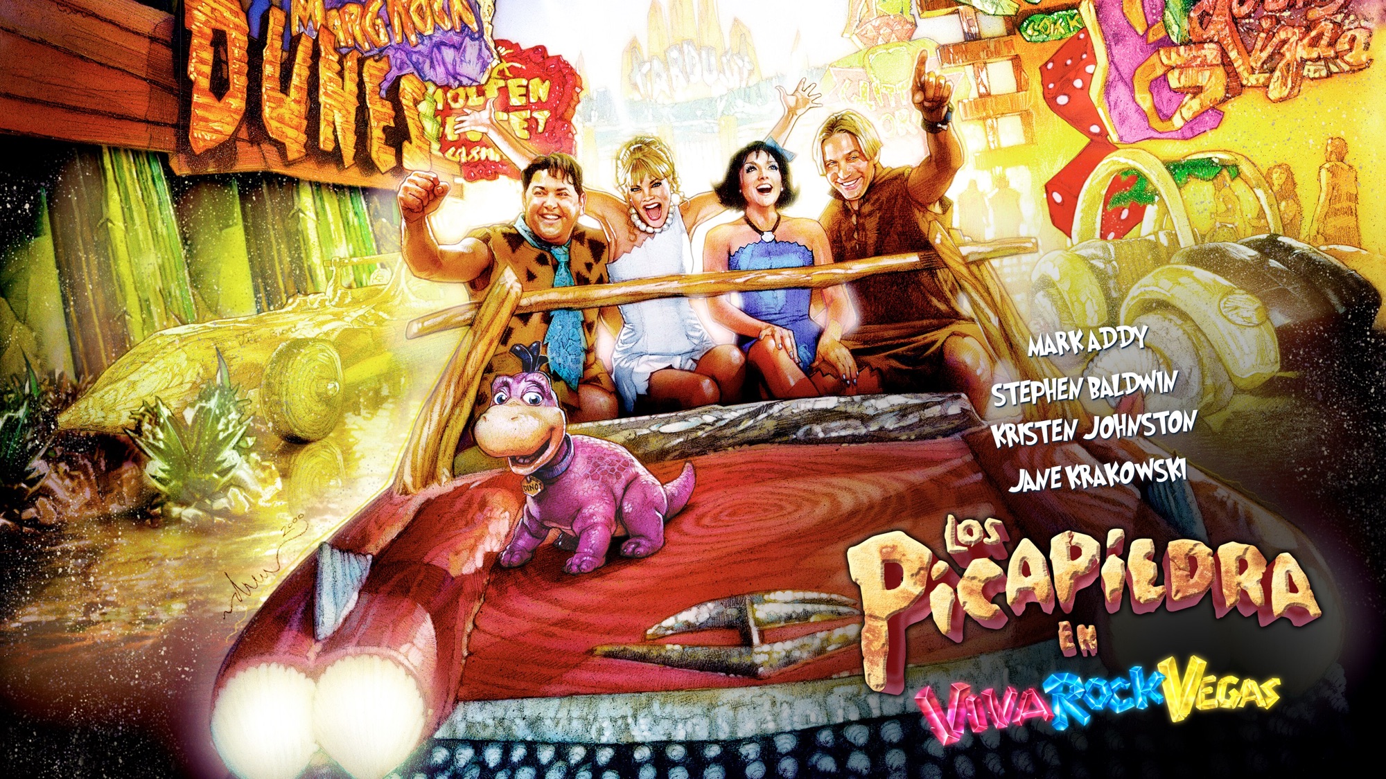 Los Picapiedra En Viva Rock Vegas Reparto