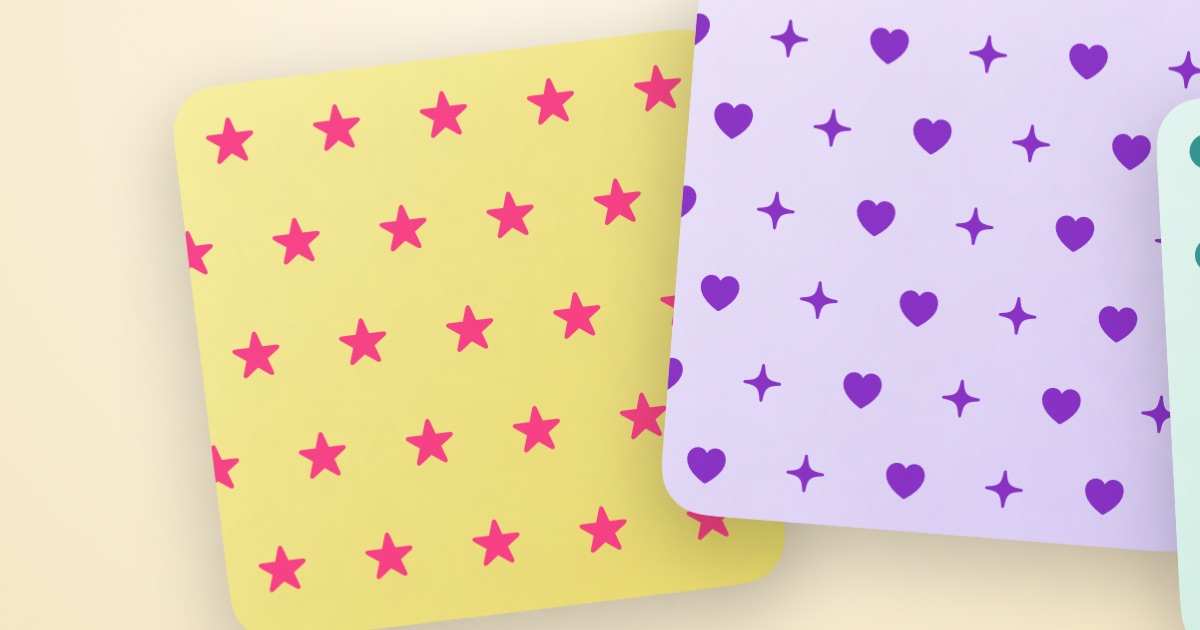 Patterns are here!