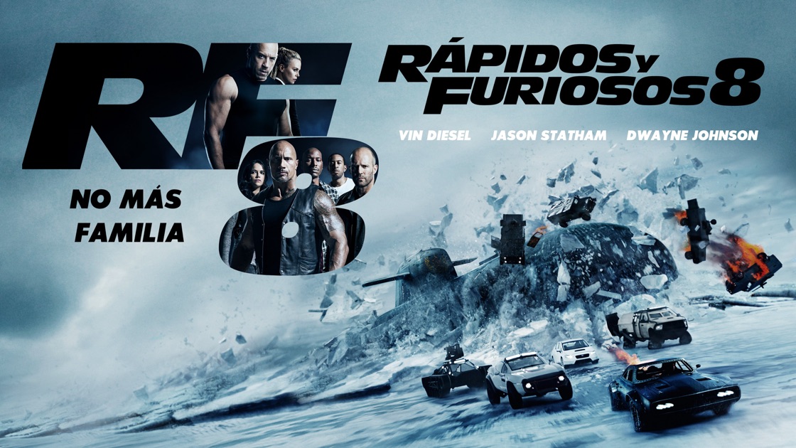 "Rápidos y Furiosos 8" en Apple TV