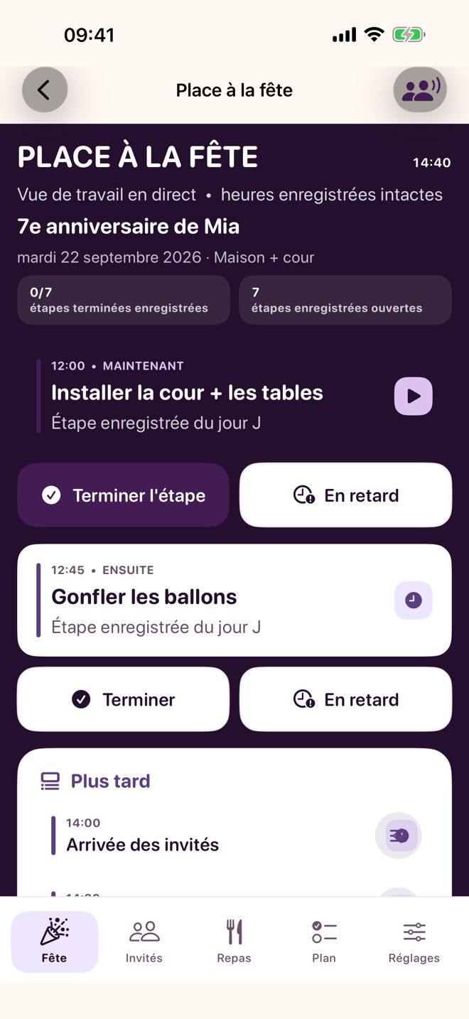 FeteList: Planifier sa fête capture d’écran 3