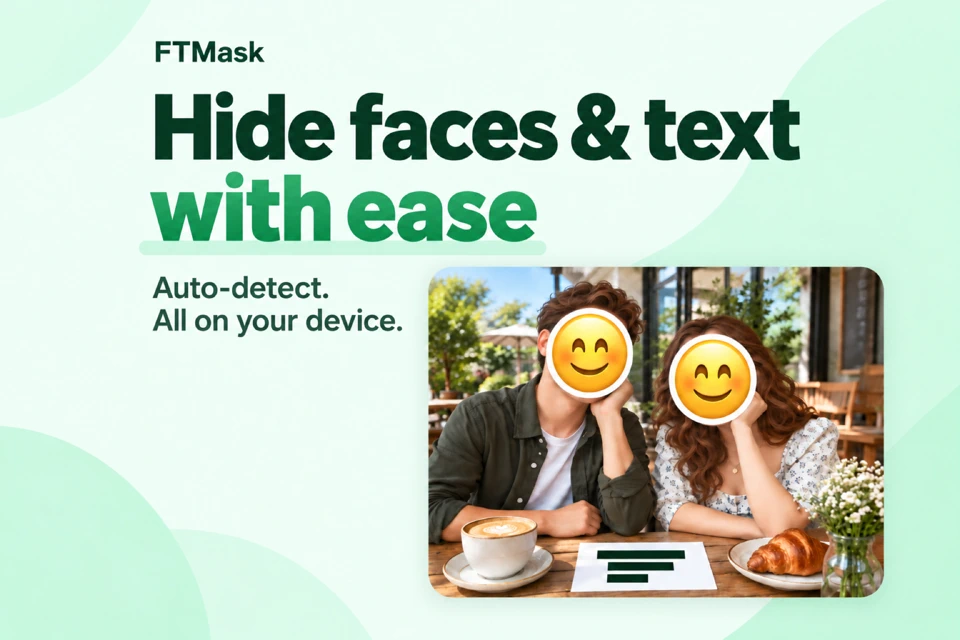 FTMask - Face & Text Redaction App Store search result