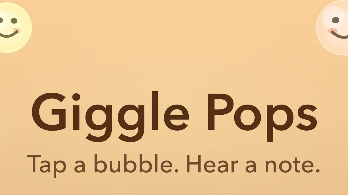 Giggle Pops App Store product page header