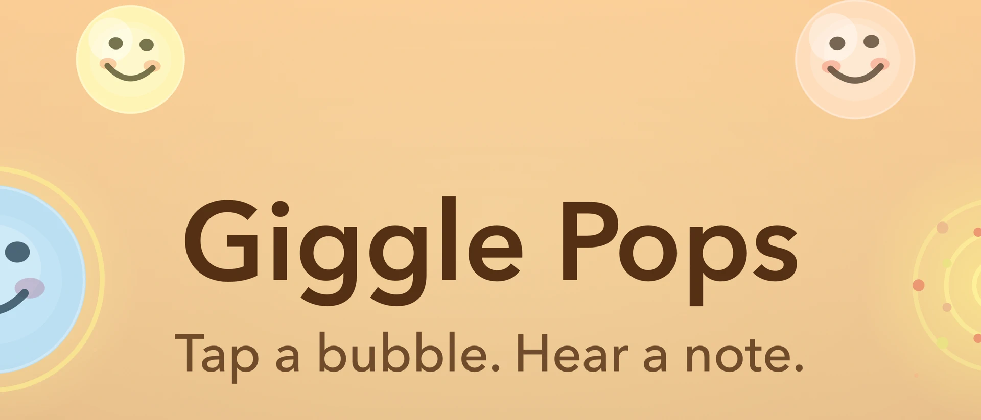 Giggle Pops product page header