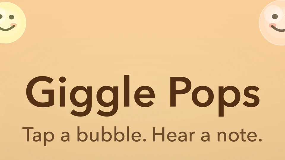 Giggle Pops App Store product page header