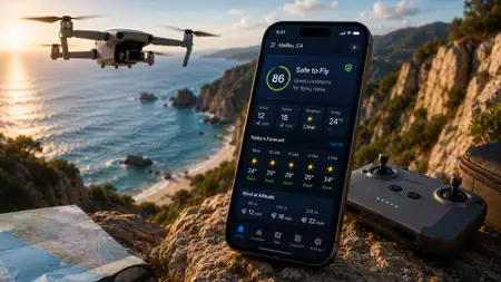 Drone Fly DJI – Дроны, Прогноз iPhone screenshot 8