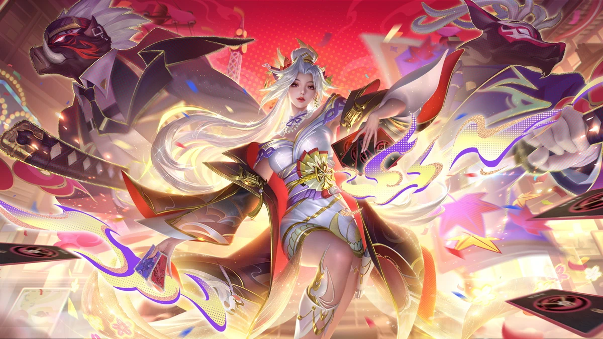 Honor of Kings search result, In-app event: Hanafuda Battle Mai Shiranui