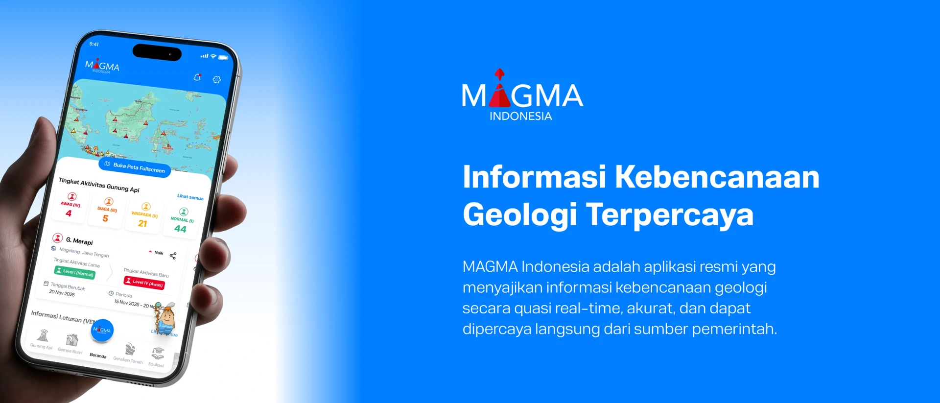 MAGMA Indonesia product page header