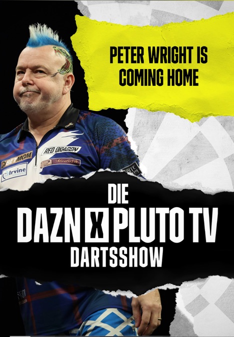 Die DAZN X Pluto TV Darts Show Apple TV CH 