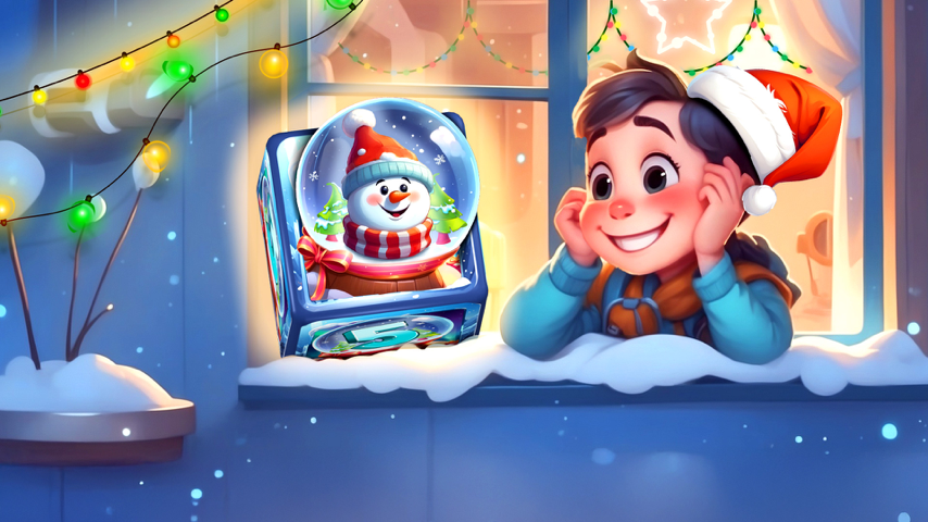 Santa's Snow Globe Challenge