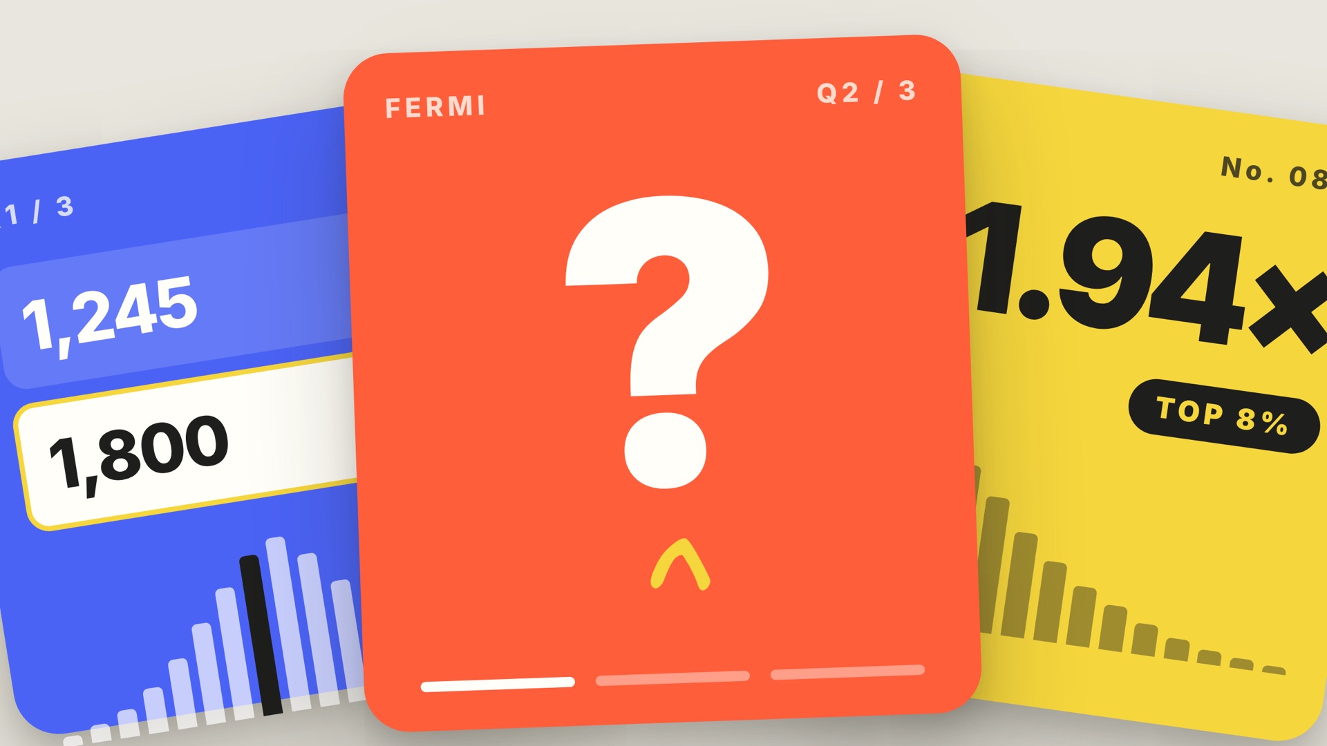 Fermi: Daily Guessing Game product page header