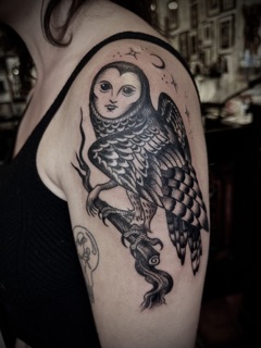 Raven Eye Tattoo