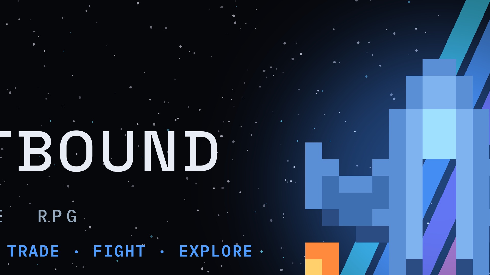 Driftbound: Idle Space RPG product page header